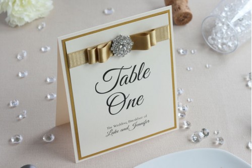Allure Table Number